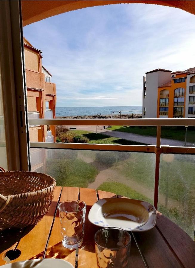 Cap De Mer - Vue Sur Mer - Une Chambre - Une Terrasse - Acces Direct Plage - Commerces A Proximites Le Barcarès Εξωτερικό φωτογραφία